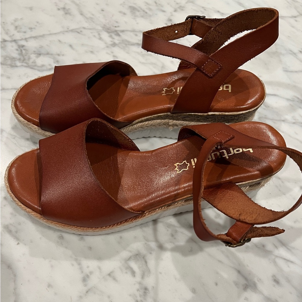 Bertuchi Leather Wedge Espadrille
Ankle Strap Sandals Spain